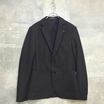 ◆お洒落な逸品◆紺ブレ◆ ZARA MAN/ザラマン ジャケット テーラードジャケット ネイビー 紺 メンズ USA36 A23 ｃ3573_画像1