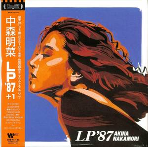 残少・新入荷☆ デビュー40周年記念ワーナーイヤーズ全アルバム復刻シリーズ16！LP' 87 (+1)(アナログレコード) 中森明菜