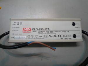 12V DC 電源　台湾　MW電源　電圧　電流調整あり　電流１１A　