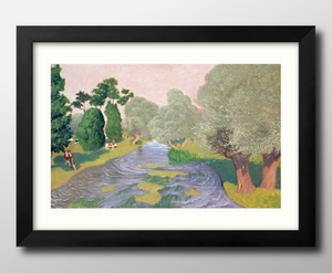 Art hand Auction 3510■Free shipping!!Art poster painting A3 size Felix Vallotton illustration Scandinavian matte paper, residence, interior, others