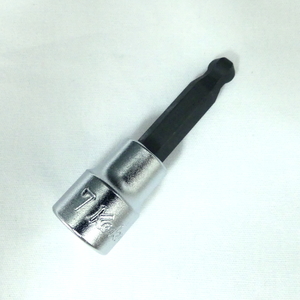 koken コーケン 3/8(9.5mm)SQ. ヘックスビットソケット(ボールポイント) 全長62mm 7mm 3011M.62-7