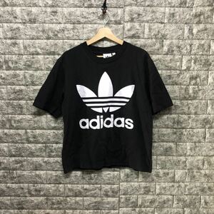 adidas 半袖Tシャツ プリントTシャツ トップス アディダスオリジナルス adidas Originals ロゴ ロゴTシャツ レディース Mサイズ