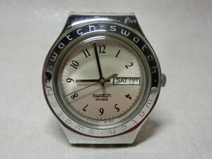 【№5130-O6001】中古： Swatch IRONY スウォッチ アイロニー クォーツ メンズ腕時計 稼働品