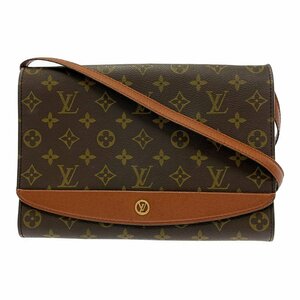 【ジャンク】 LOUIS VUITTON ルイ・ヴィトン M51797 モノグラム PVC ボルドー ショルダーバッグ ブラウン 184977 ショルダーバッグ