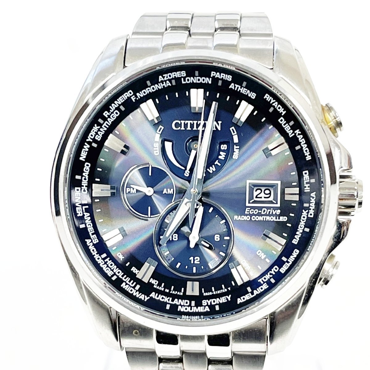 売れ済店舗 【スタート】CITIZEN ATTESA ECO-DRIVE H820-T020127