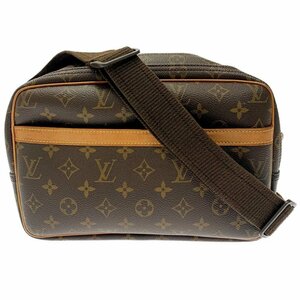 LOUIS VUITTON ルイ・ヴィトン M45254 モノグラム PVC リポーターPM ショルダーバッグ ブラウン 166689 ショルダーバッグ