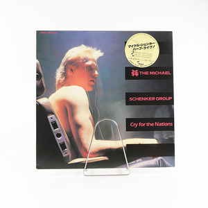 LP THE MICHAEL SCHENKER GROUP LIVE!! シングル 1980年発売 3曲 / WWS-41003 帯なし (外袋 内袋交換済み)（ジャンク商品）