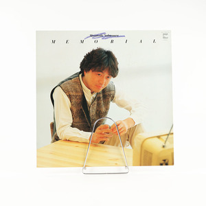 LP 中村雅俊 メモリアル 1981年発売 12曲 / AX-7347-A 帯付き (外袋 内袋交換済み) レコード専用ダンボールで発送（ジャンク商品）