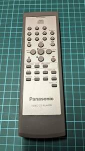 Panasonic　RAK-SLA06WH　ビデオ CDプレーヤー用リモコン