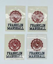 Franklin&Marshall ステッカー 4枚セット 当時物_画像1