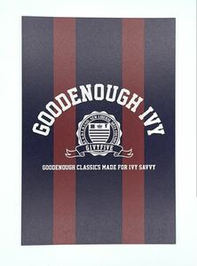 非売品 GOODENOUGH IVY 富山 グランドオープン 記念 ポストカード グッドイナフアイビー 当時物