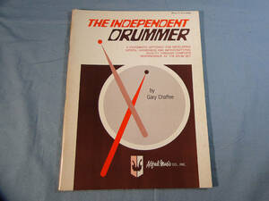 o) 教本 THE INDEPENDENT DRUMMER ※書き込みあり[1]8706