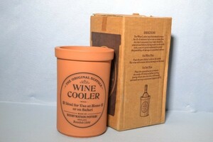  terra‐cotta wine cooler *HENRY WATSON'S POTTERIES,LTD