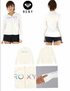 新品ロキシーROXYレディースラッシュガードM日焼け防止プール海ビーチ大人気　 スイムウェア 長袖