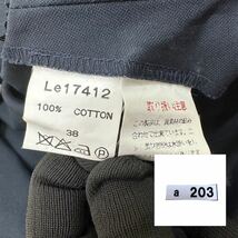☆a203 ルミノア Leminor スカート 38 M ブラック_画像10