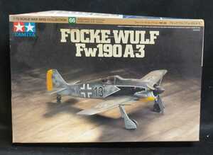 TAMIYA タミヤ / No.60766 / 1/72 フォッケウルフ Fw190 A-3 / 1/72 ウォーバードコレクション No.66 / Focke-Wulf