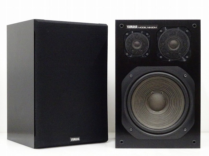 □□YAMAHA NS-20M ロビン企画 クワッドチューニング品 スピーカーペア