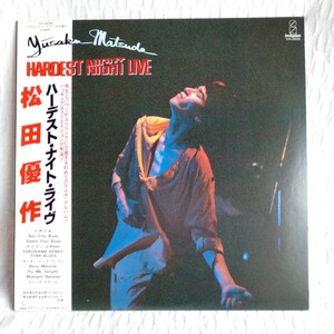 た217 HARDEST NIGHT LIVE 松田優作 ハーデスト・ナイト・ライヴ レコード LP EP 何枚でも送料一律1,000円 再生未確認