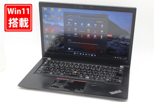 中古 フルHD 14インチ Lenovo ThinkPad T480s Windows11 八代 i5-8350U 8GB 256GB-SSD カメラ 無線 Office付 中古パソコンWin11 税無