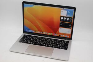 中古 2K対応 13.3型 Apple MacBook Pro A1989 Mid-2019 (Touch Bar) macOS Ventura(正規Win11追加可) 八世代 i7-8569u 16GB NVMe 512GB-SSD