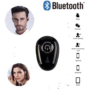 Bluetooth イヤホン ワイヤレスイヤホン iPhone アンドロイド 対応 ブルートゥース イヤフォン イヤホンマイク 片道　ブラック