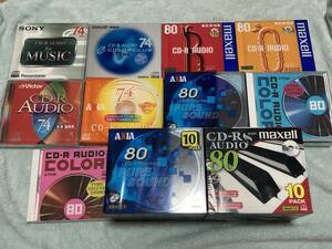 【送料無料】新品即決【計37枚】maxell/AXIA/TDK/Voctir/SONY CD-R AUDIO 74/80