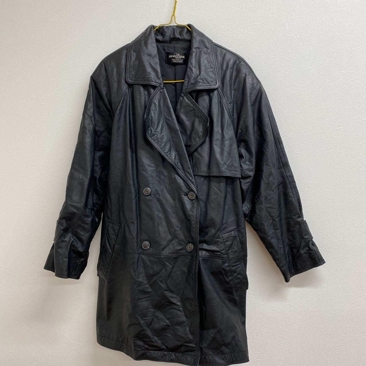 レザージャケット 美品 Zorronuez レザーコート 本革 ラムレザー