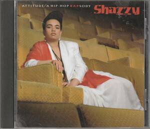 中古CD■HIPHOP■国内盤／SHAZZY／Attitude: A Hip-Hop Rapsody／1990年■ミドルスクール, MC Lyte, Roxanne Shante, Queen Latifah, Yo-Yo