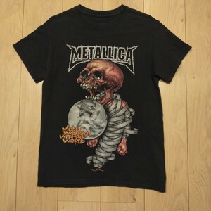 USA古着卸 Sサイズ METALLICA メタリカ バンド プリント Tシャツ