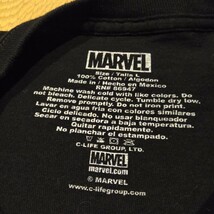 USA古着卸 Lサイズ MARVEL マーベル ヒーローズ プリント Tシャツ_画像4