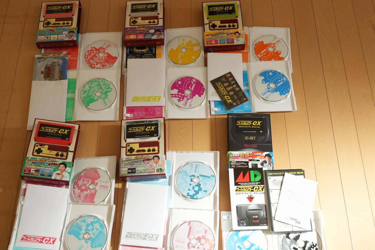 ☆【ゲームセンターCX DVD-BOX1-15セット ＆ メガドライブスペシャル 