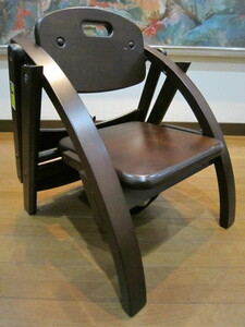 ほぼ未使用 Arch Low Chair N 良品！お洒落 アーチ木製ローチェアＮ YAMATOYA ウッディー ローチェア 木製ベビーチェア 複数注文可能 fr