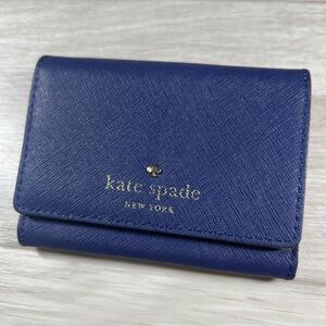 本物 ケイトスペード 小銭入れ 紺色系 kate spade B33