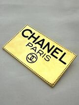 美品！CHANEL シャネル ブローチ ロゴ プレート ゴールド_画像4