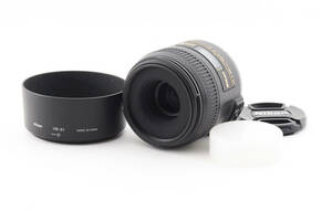 【極上美品】ニコン Nikon DX AF-S Micro NIKKOR 40mm F2.8 G #287