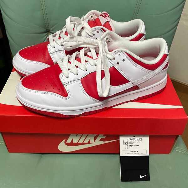 NIKE DUNK LOW "CHAMPIONSHIP RED"ナイキ ダンク ロー "チャンピオンシップ レッド"