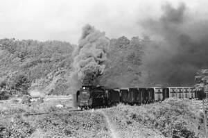 飾って楽しむ鉄道写真（去りゆく蒸気機関車：山陰本線 ） NO.63850037「D51720」