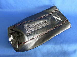 良品！スリクソン SRIXON Zシリーズ スリップオン/4W FW フェアウェイウッド ヘッドカバー/黒合皮 赤ステッチ 程度良好品♪