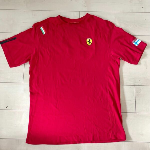 公式　フェラーリ　F1 レース　Ferrari Tシャツ ユニフォーム