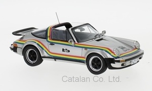 1/43 ポルシェ ターボ タルガ Porsche 911 Turbo Targa BB silver 銀 シルバー レインボー Dekor 1982 Neo 60サイズ