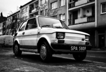 1/24 フィアット Fiat 126 白 ホワイト Welly 梱包サイズ60_画像2