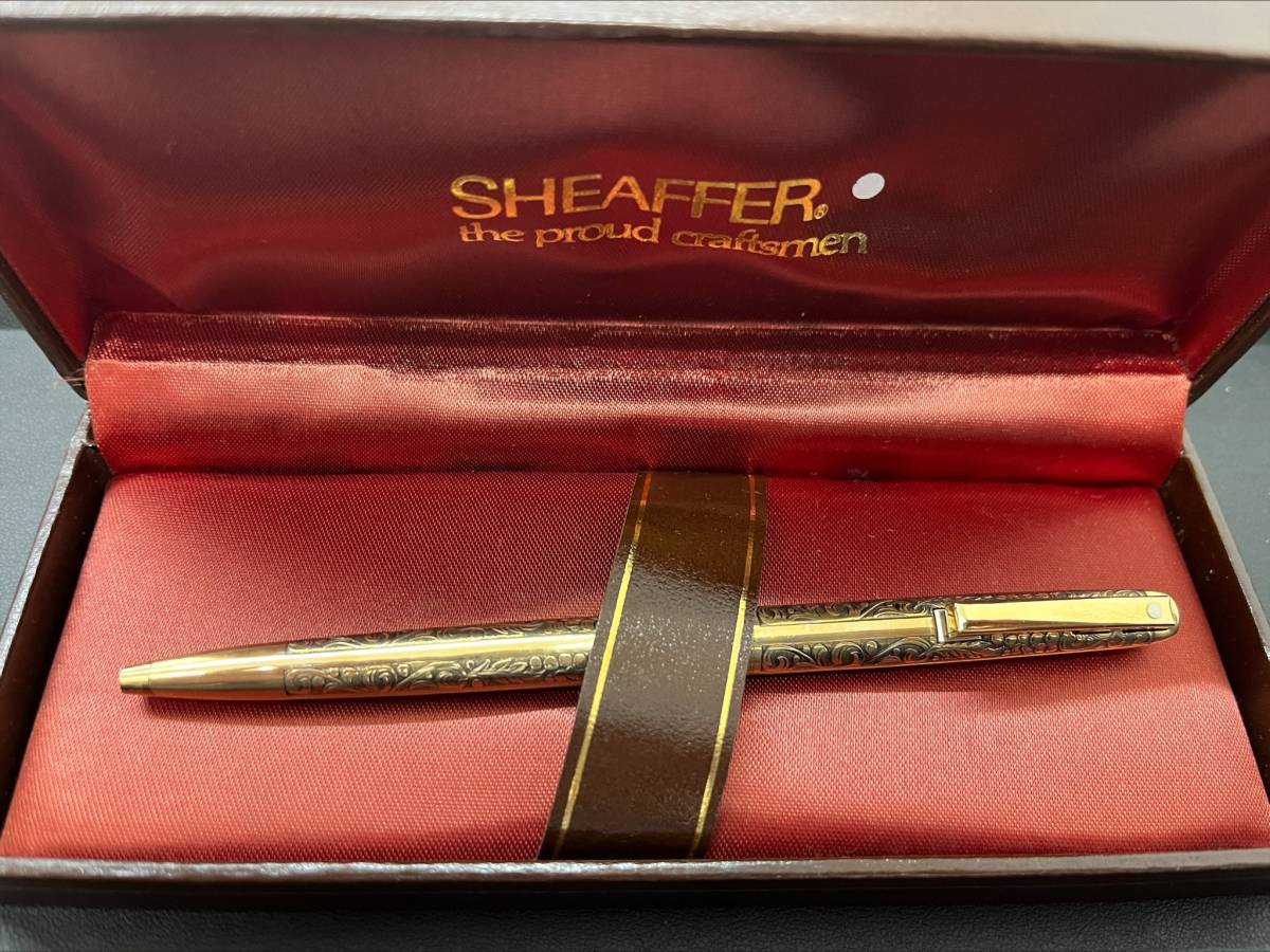 2612 SHEAFFER シェーファー クリップノック式 ボールペン 1/30 12K