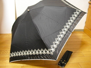  Mila Schon mila schon folding umbrella black . rain . for new goods tag none 