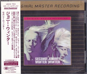 JOHNNY WINTER / ジョニー・ウィンター / セカンド・ウィンター /US盤/24K ゴールドディスク 中古CD!!66317