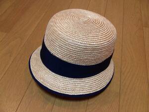  prompt decision super-beauty goods!! as good as new CELINE quality beautiful natural hat natural material [ made in Japan ] general merchandise shop buy Celine stylish rough .a hat Onward . mountain straw hat 