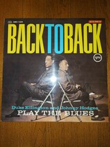 デューク・エリントン ジョニー・ホッジス Duke Ellington & Johnny Hodges Play The Blues Back To Back Verve SMV-1028 ペラジャケ_画像1