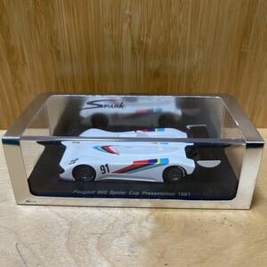 1/43 Spark/スパーク Peugeot 905 Spider Cup Presentation 1991 プジョー905 スパイダーカップ　#91 S1278