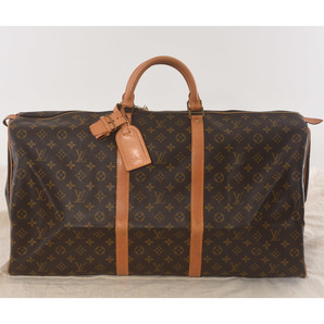 LOUIS VUITTON Keepol 60 ルイヴィトン モノグラム ボストンバッグ キーポル 60 M41422 中古品 カデナ付 ヴィンテージの画像1