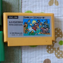 ゲームソフト　ファミリーコンピュータ　任天堂　麻雀　4人打ち麻雀　スーパーマリオ　ブラザーズ　後期　　Nintendo　ファミコン　FC_画像3