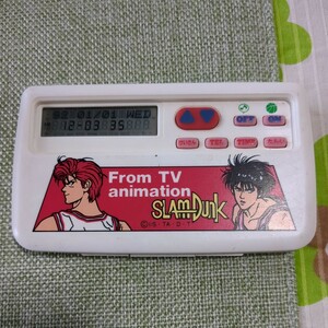 ジャンク　スラムダンク　ミニ　電子手帳　レトロ　当時物　バンダイ　BANDAI　1994年